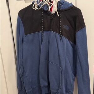 The North Face Two-Tone Blue and Black Pullover